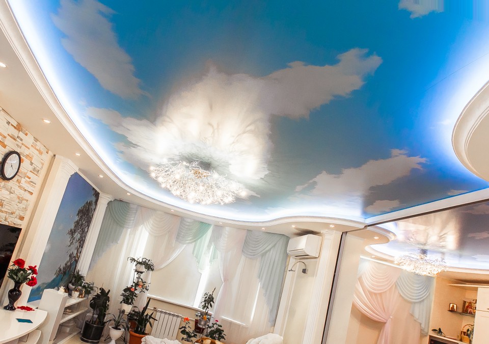 Заказать потолок с фотопечатью в г. Асбест