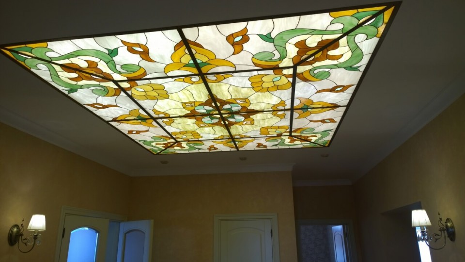 Заказать световой потолок с фотопечатью в г. Асбест